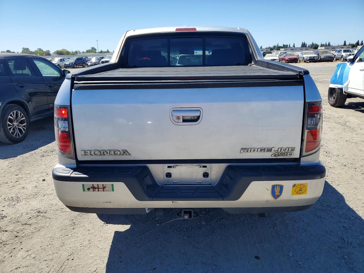 2012 Honda Ridgeline Rtl Серебряный vin: 5FPYK1F50CB454574
