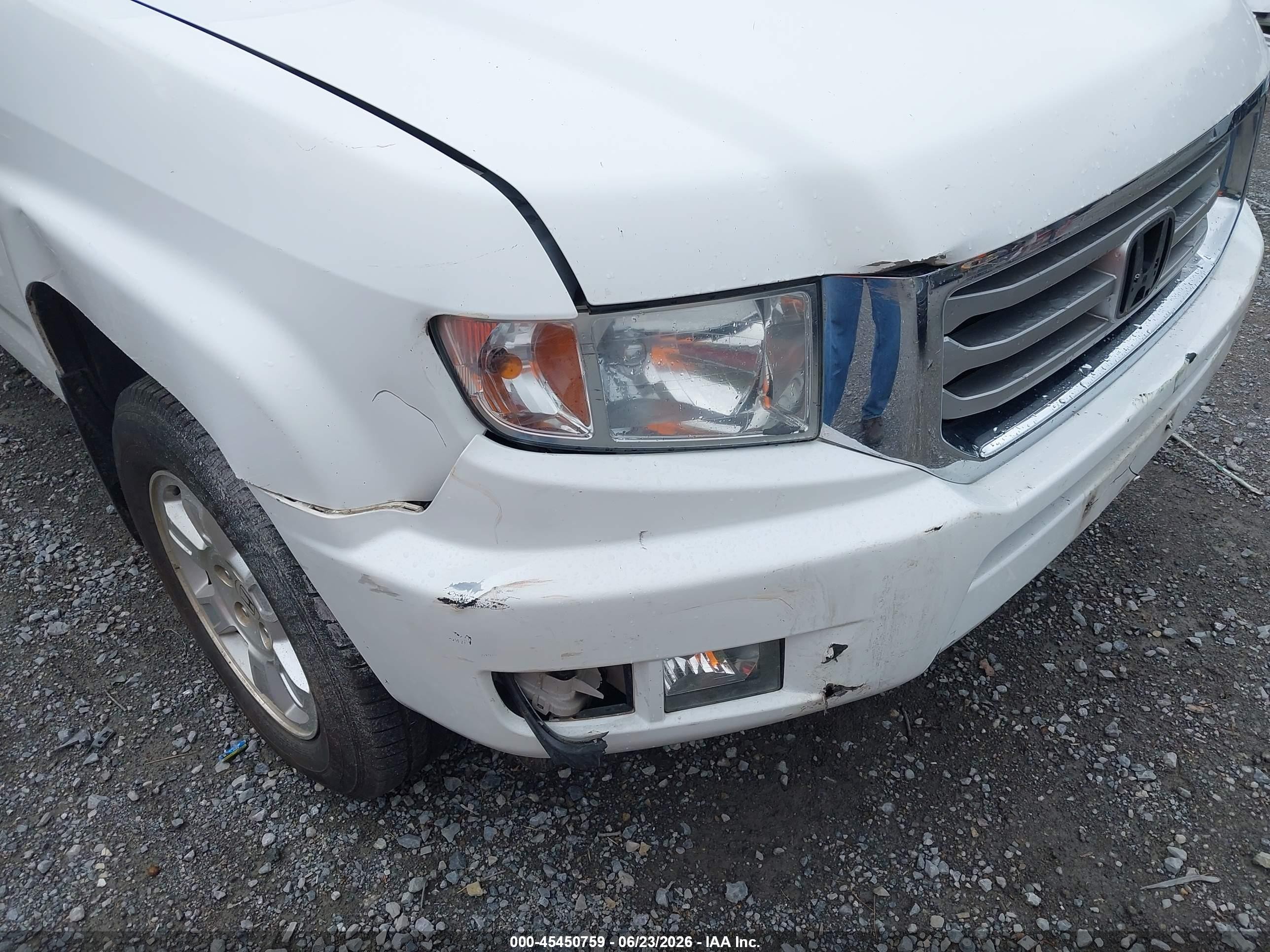 2012 Honda Ridgeline Rtl Белый vin: 5FPYK1F50CB456809