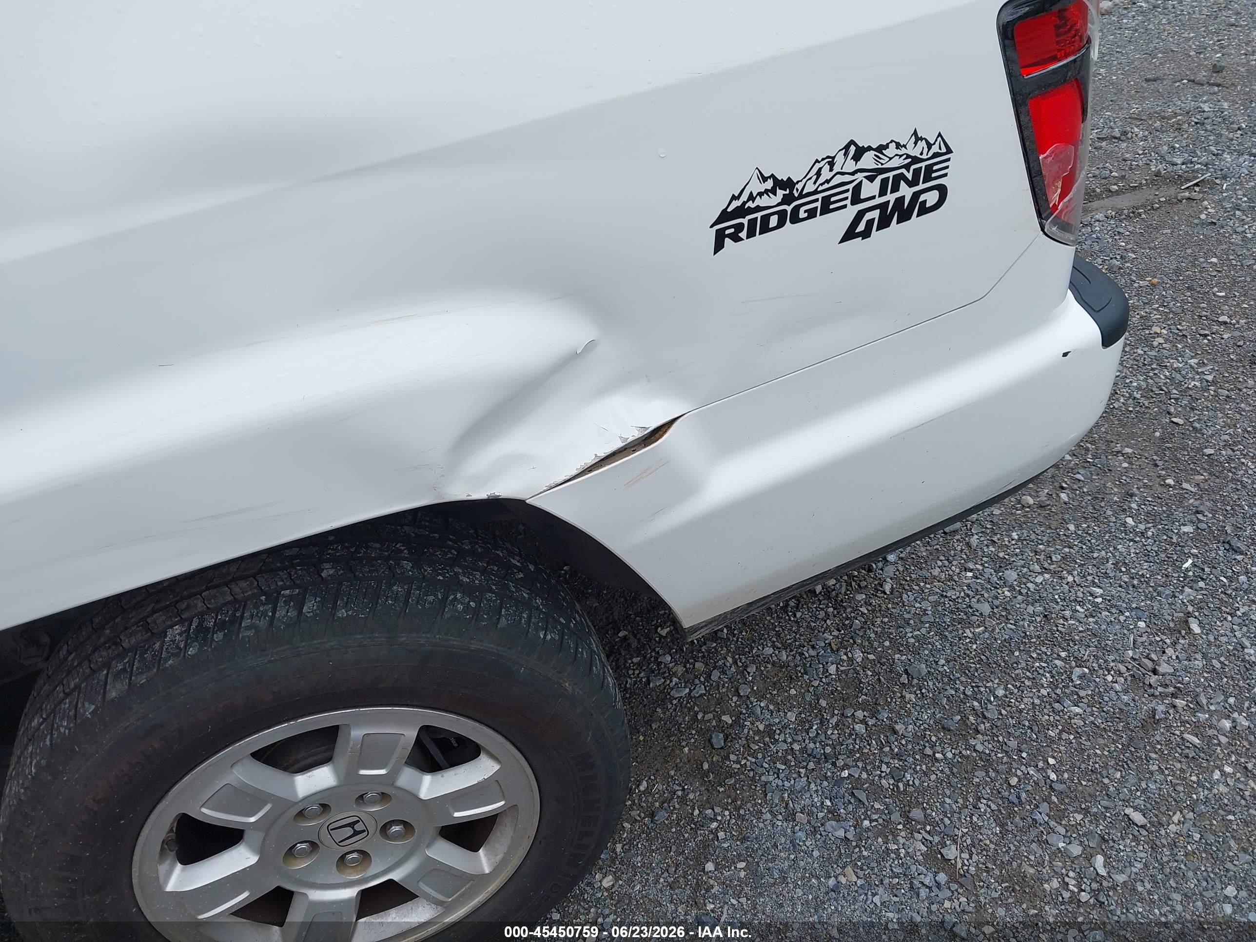 2012 Honda Ridgeline Rtl Белый vin: 5FPYK1F50CB456809