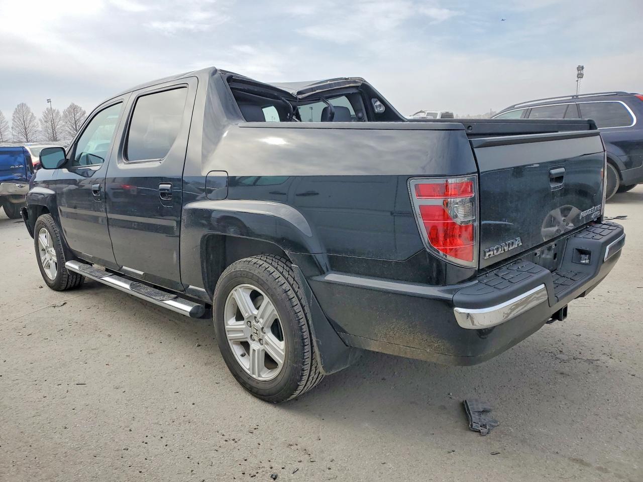 2012 Honda Ridgeline Rtl Black vin: 5FPYK1F50CB459810