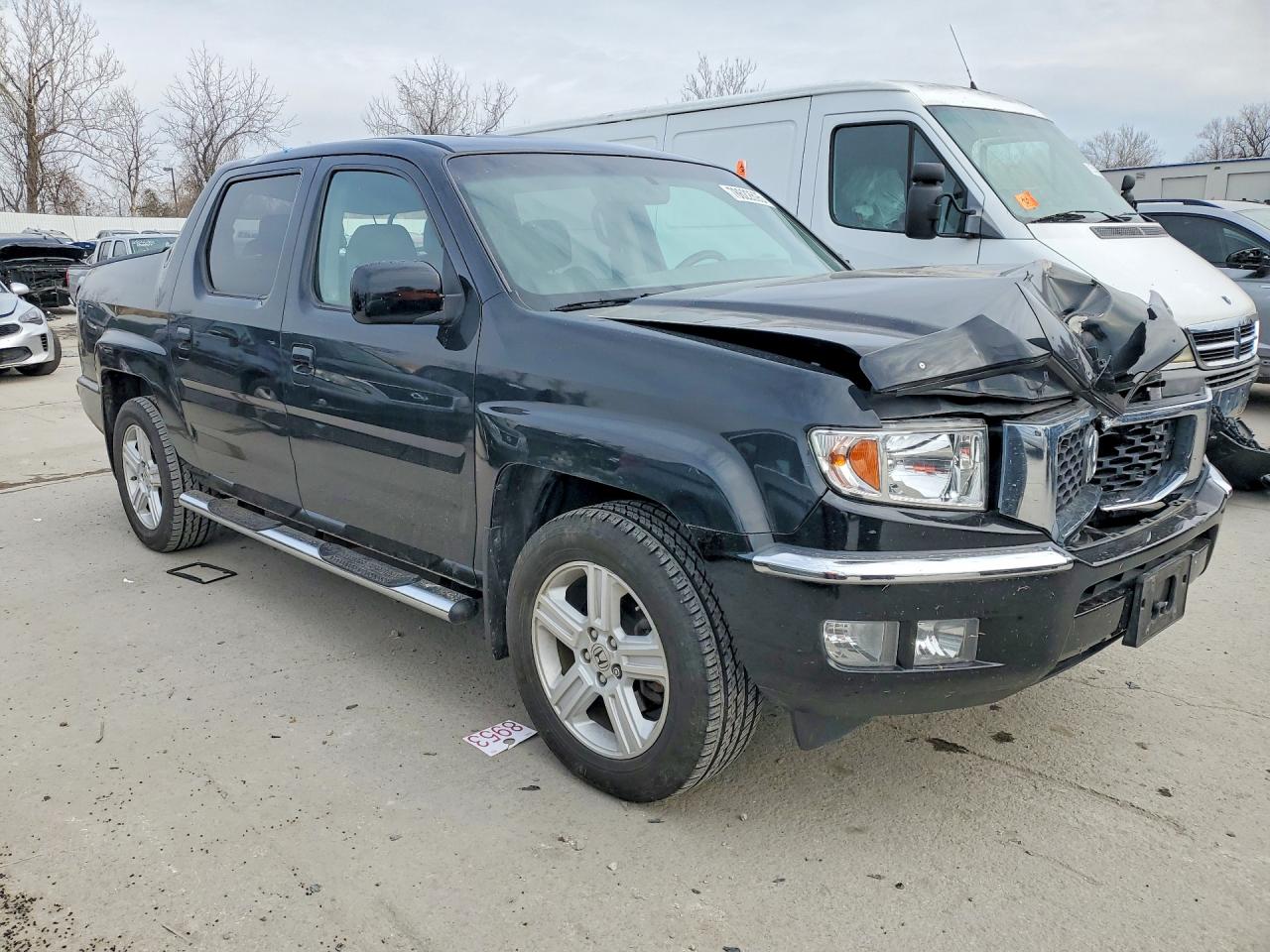 2012 Honda Ridgeline Rtl Black vin: 5FPYK1F50CB459810