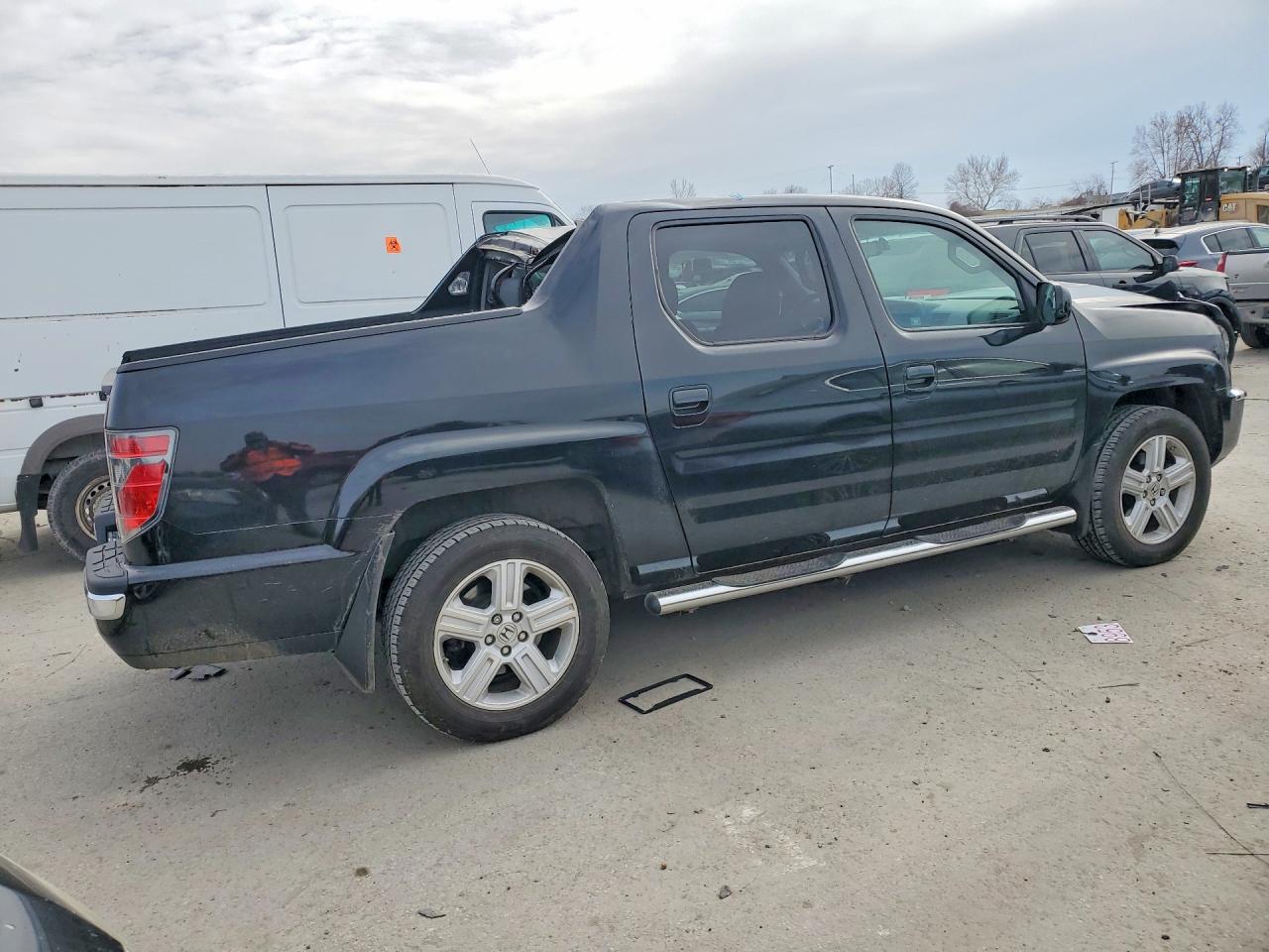 2012 Honda Ridgeline Rtl Black vin: 5FPYK1F50CB459810