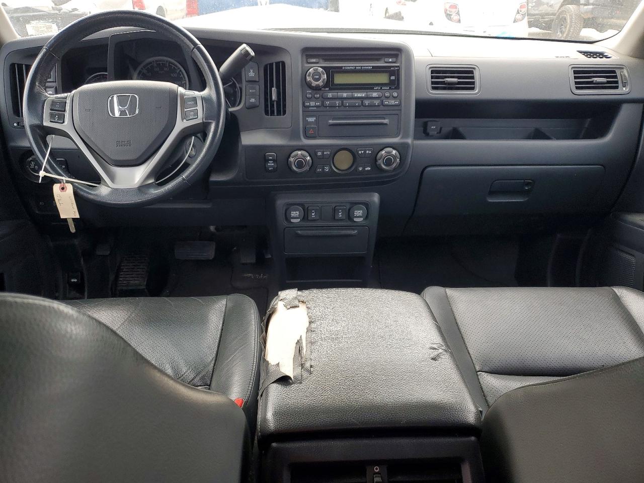 2012 Honda Ridgeline Rtl Black vin: 5FPYK1F50CB459810