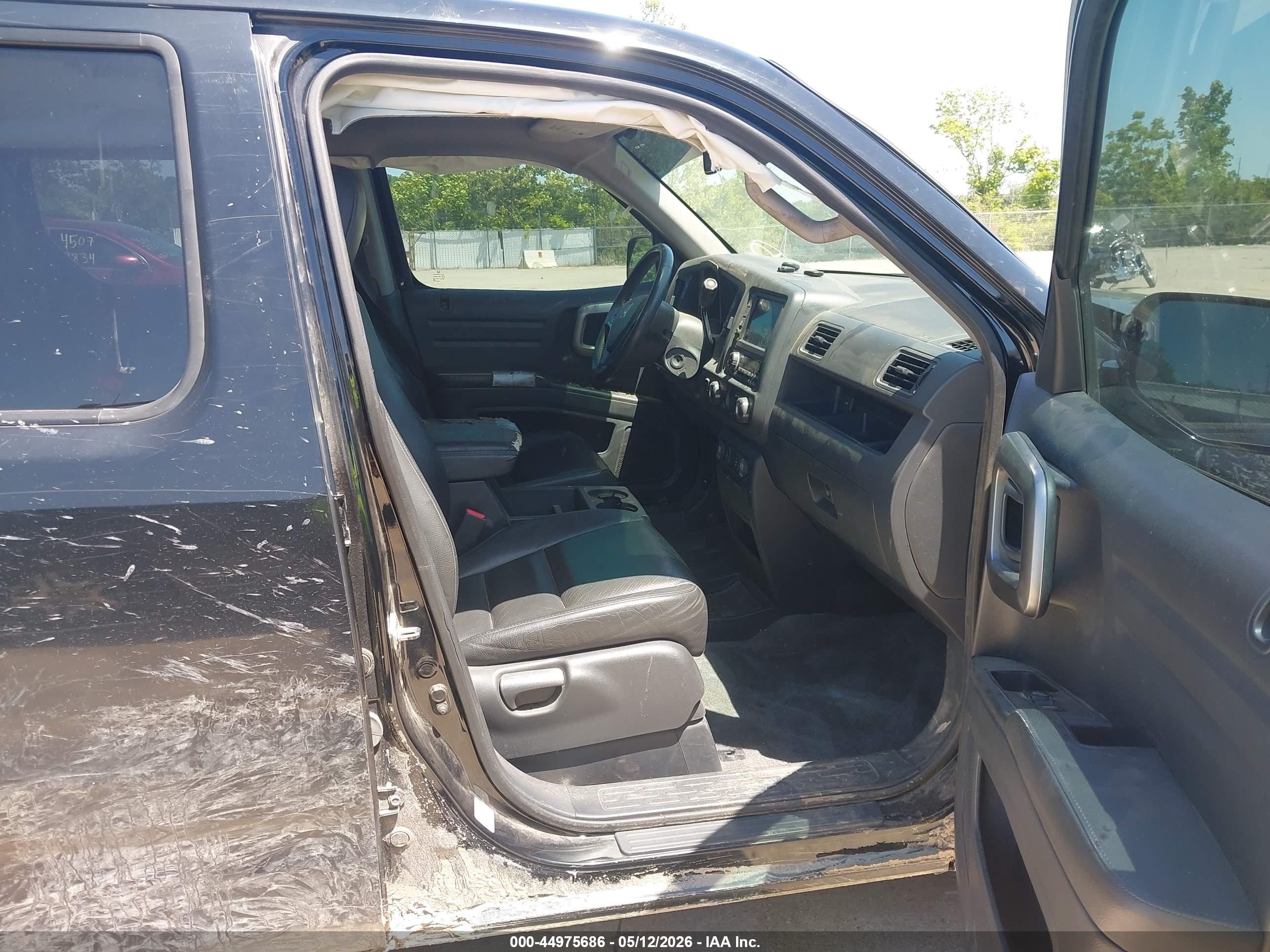 2013 Honda Ridgeline Rtl Black vin: 5FPYK1F50DB008846