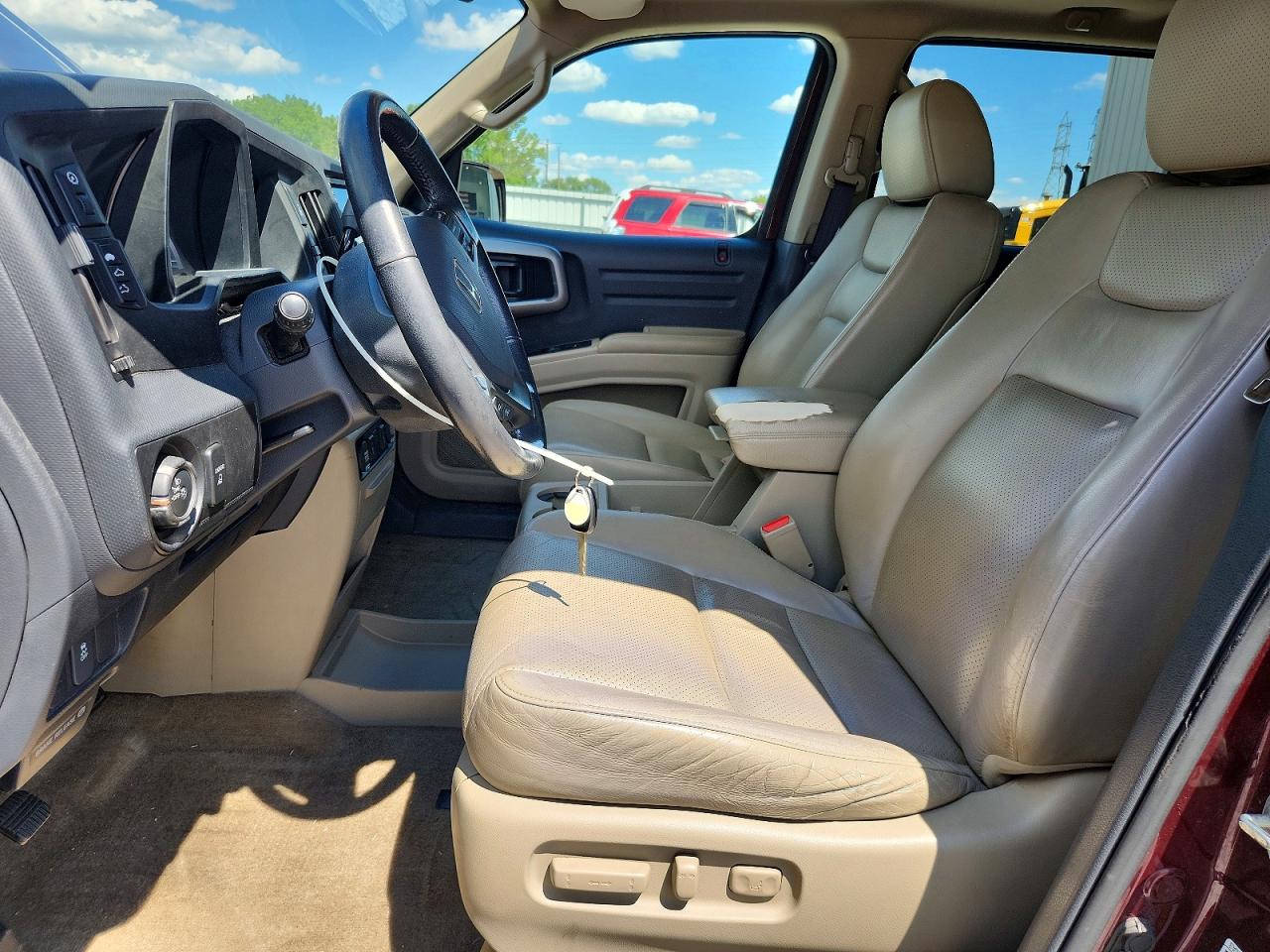2013 Honda Ridgeline Rtl Maroon vin: 5FPYK1F50DB014243