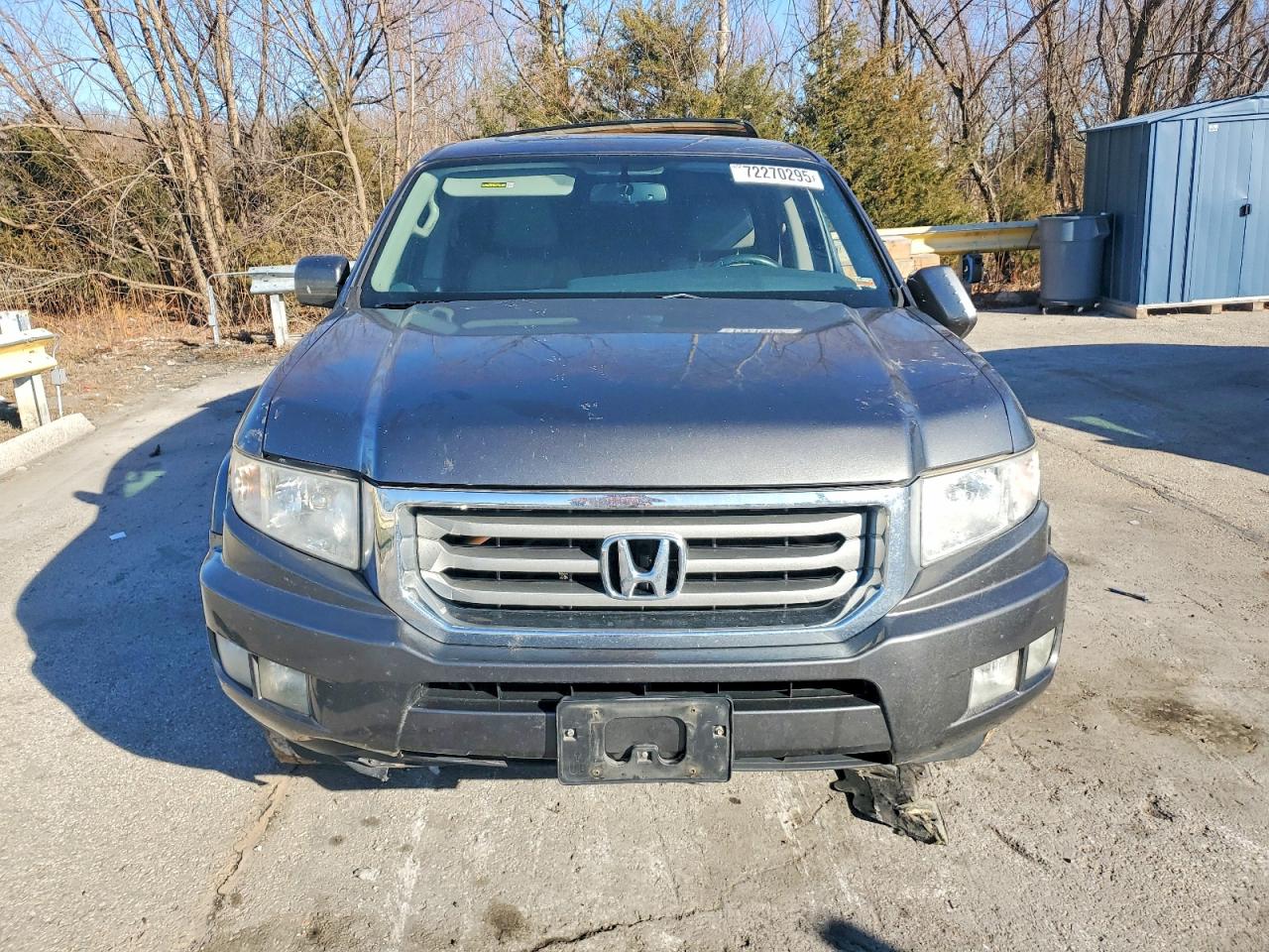2013 Honda Ridgeline Rtl Charcoal vin: 5FPYK1F50DB015781