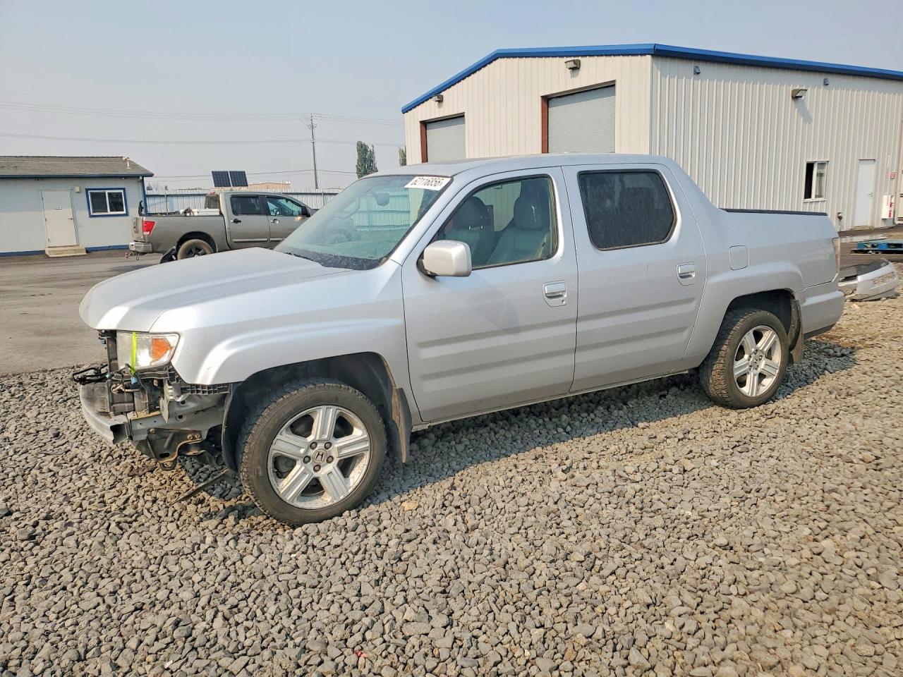 2013 Honda Ridgeline Rtl Silver vin: 5FPYK1F50DB019054