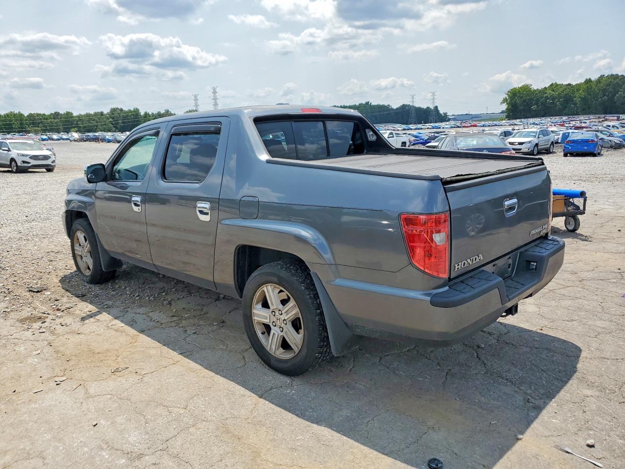 2011 Honda Ridgeline Rtl Gray vin: 5FPYK1F51BB009324