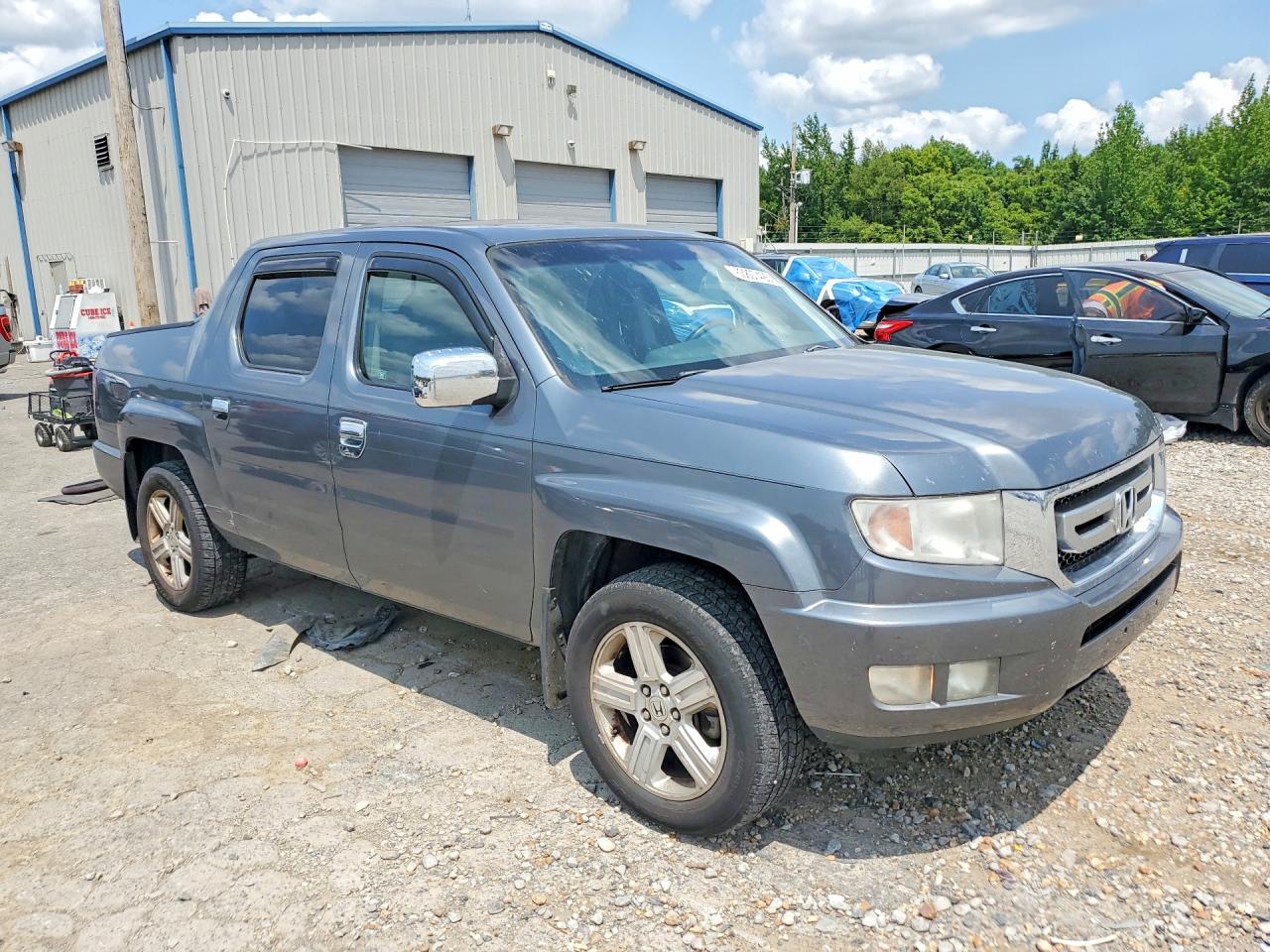 2011 Honda Ridgeline Rtl Gray vin: 5FPYK1F51BB009324