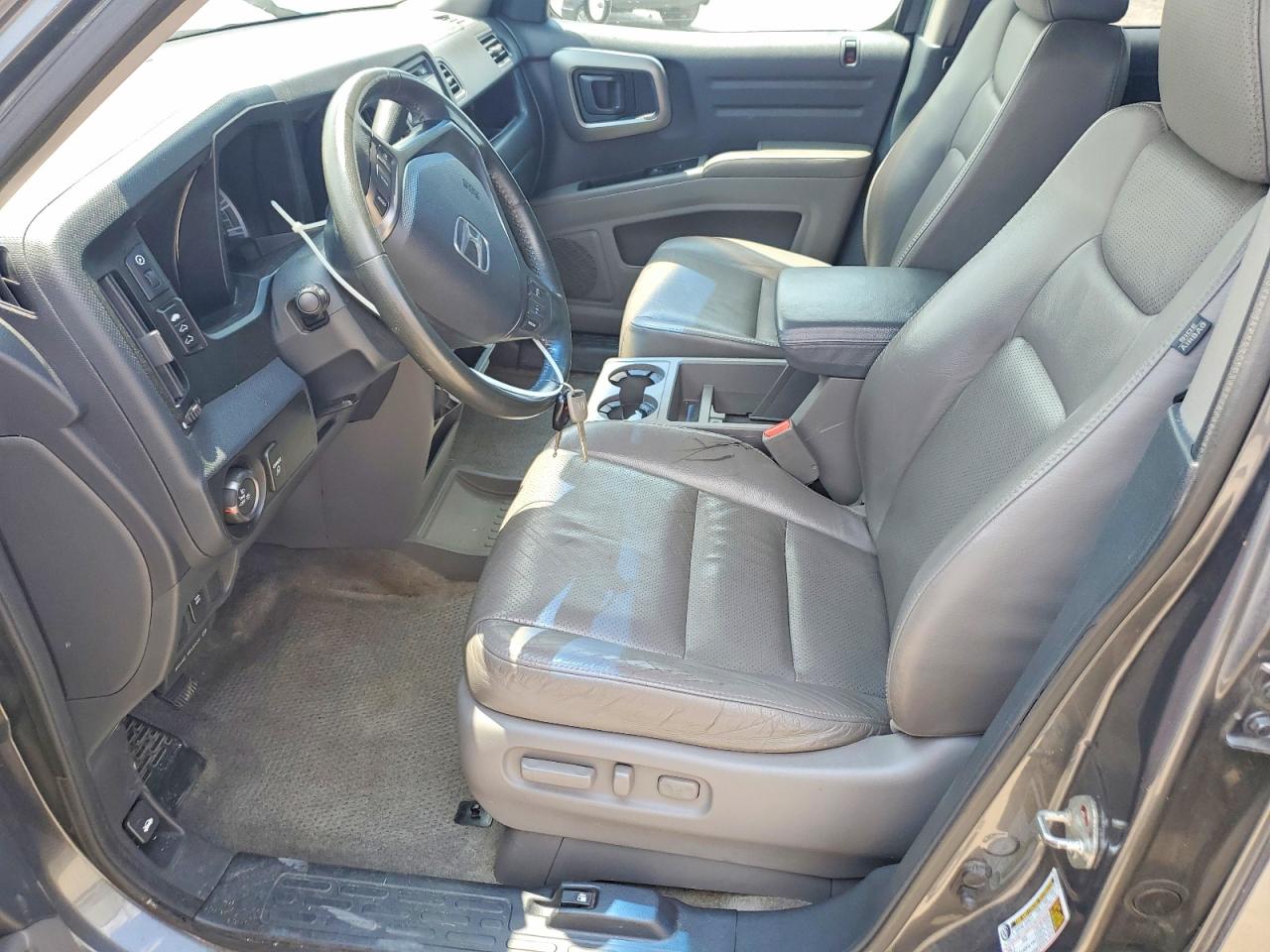 2011 Honda Ridgeline Rtl Gray vin: 5FPYK1F51BB009324