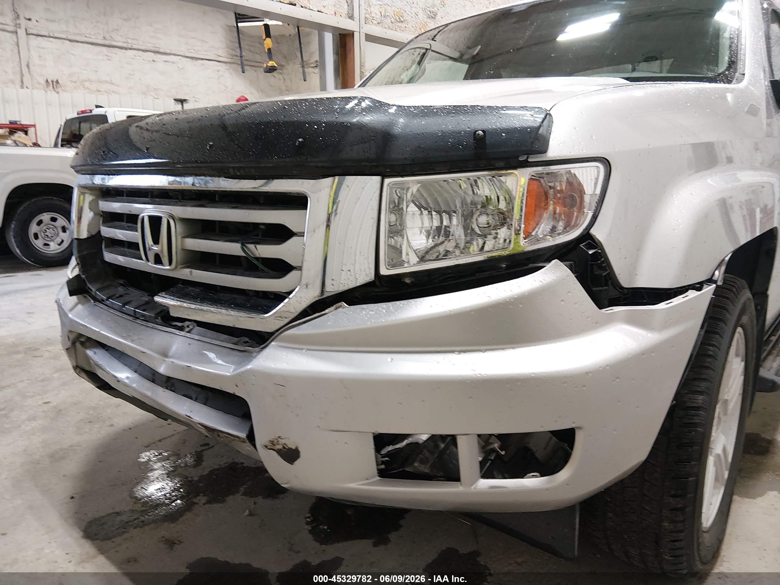 2012 Honda Ridgeline Rtl Silver vin: 5FPYK1F51CB452168