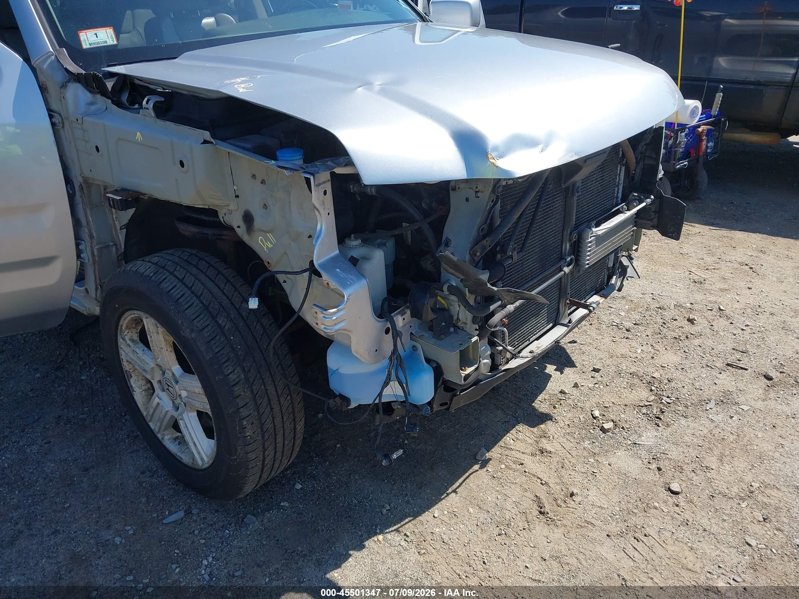 2012 Honda Ridgeline Rtl Silver vin: 5FPYK1F51CB452218