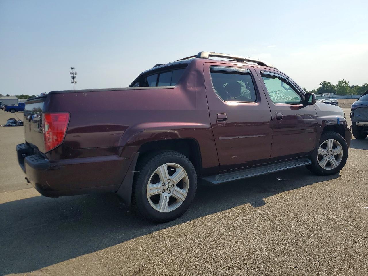 2013 Honda Ridgeline Rtl Темно-бордовый vin: 5FPYK1F51DB002652