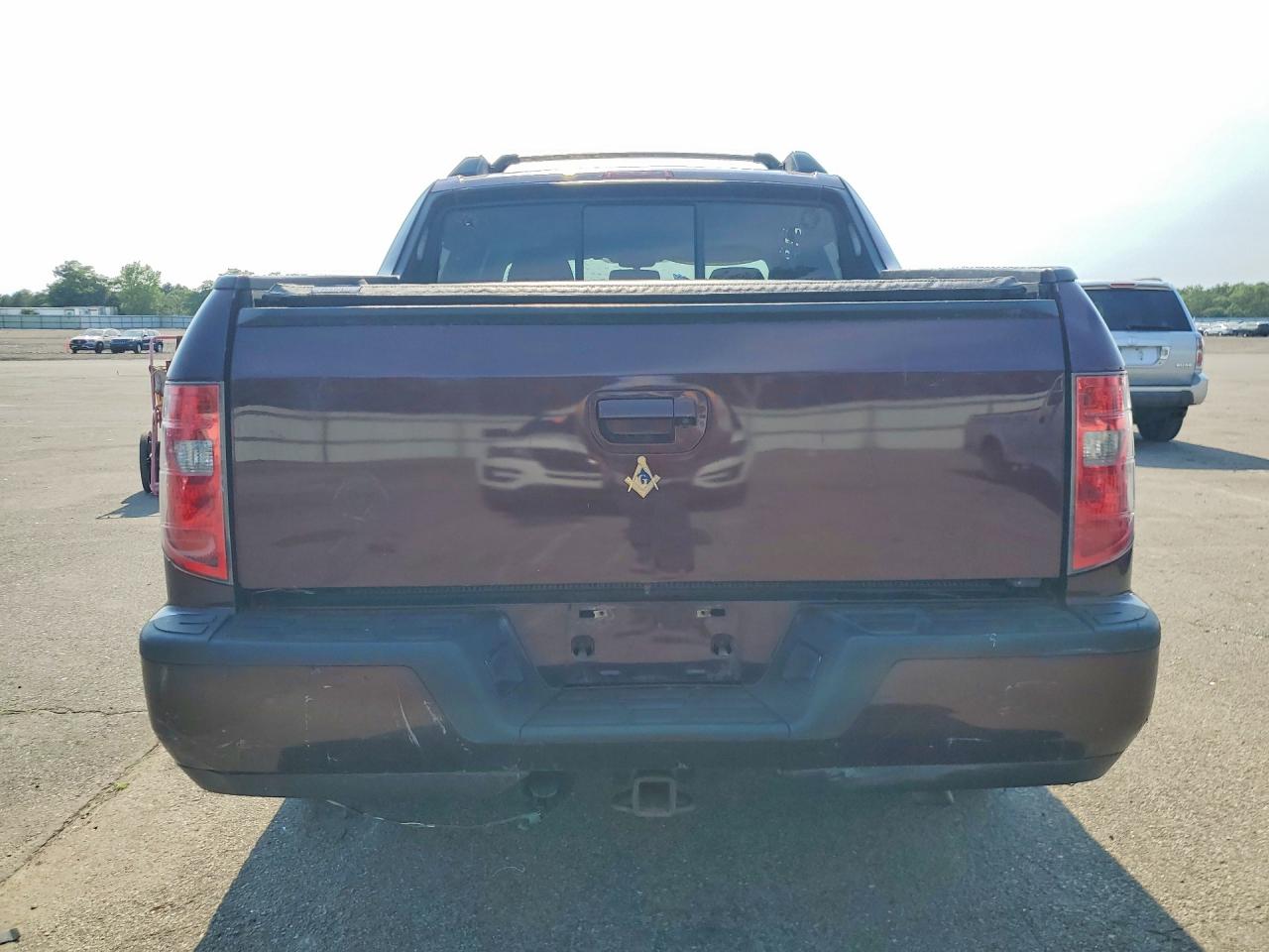 2013 Honda Ridgeline Rtl Темно-бордовый vin: 5FPYK1F51DB002652