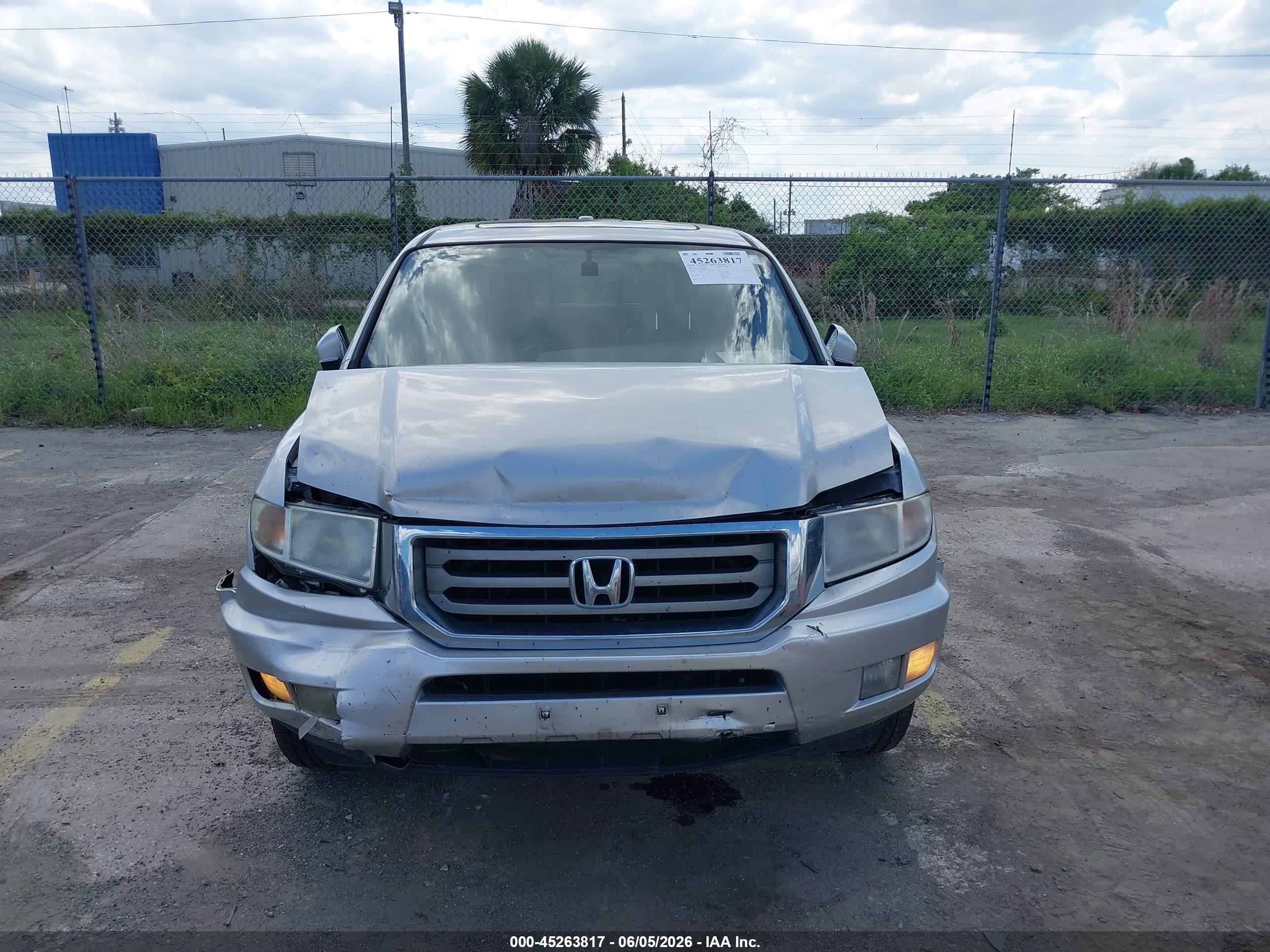 2013 Honda Ridgeline Rtl Silver vin: 5FPYK1F51DB018933