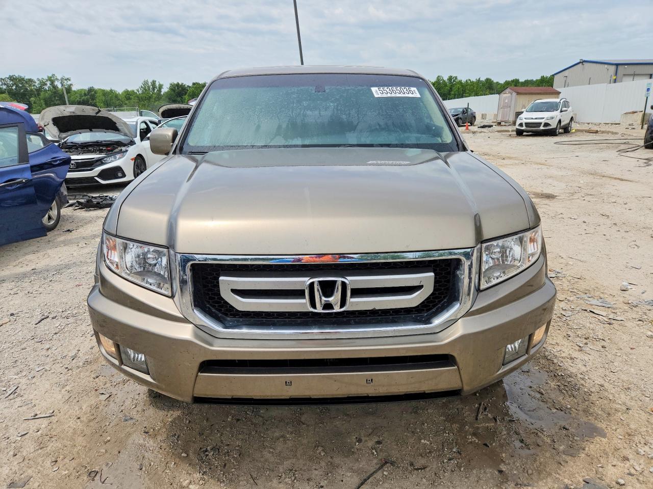 2011 Honda Ridgeline Rtl Tan vin: 5FPYK1F52BB002480