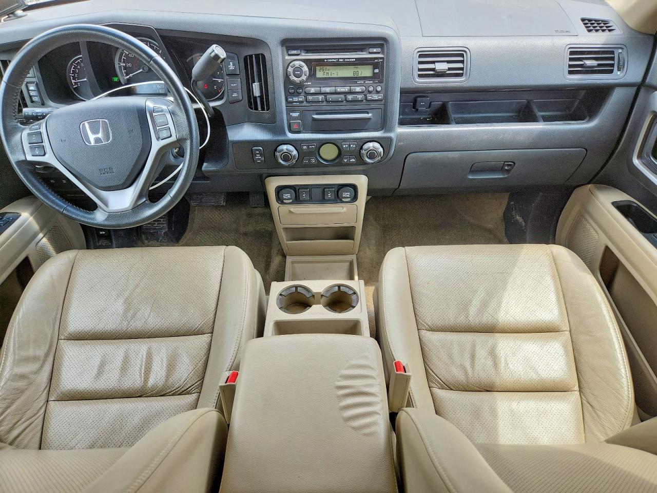2011 Honda Ridgeline Rtl Tan vin: 5FPYK1F52BB002480