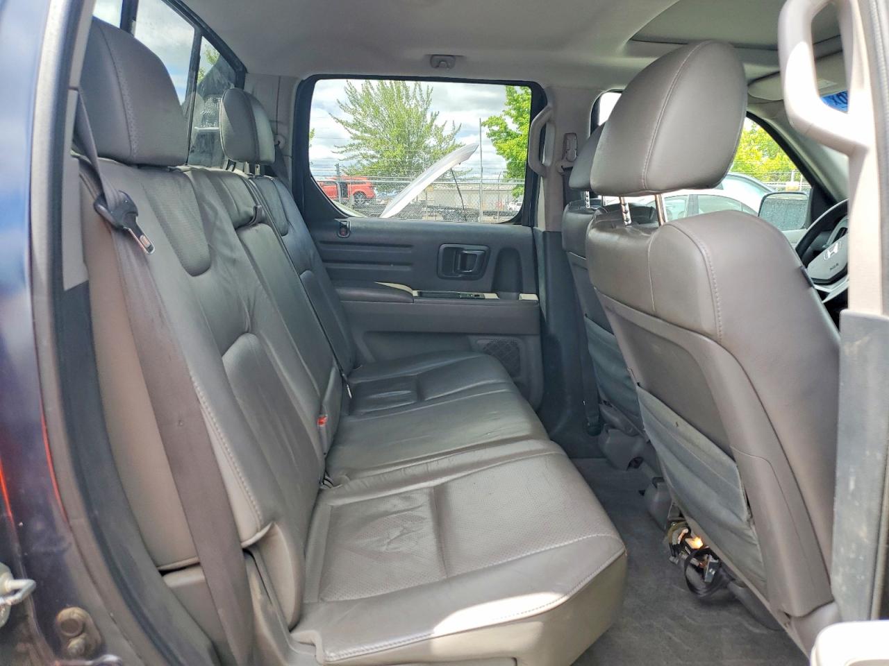 2011 Honda Ridgeline Rtl Charcoal vin: 5FPYK1F52BB003631