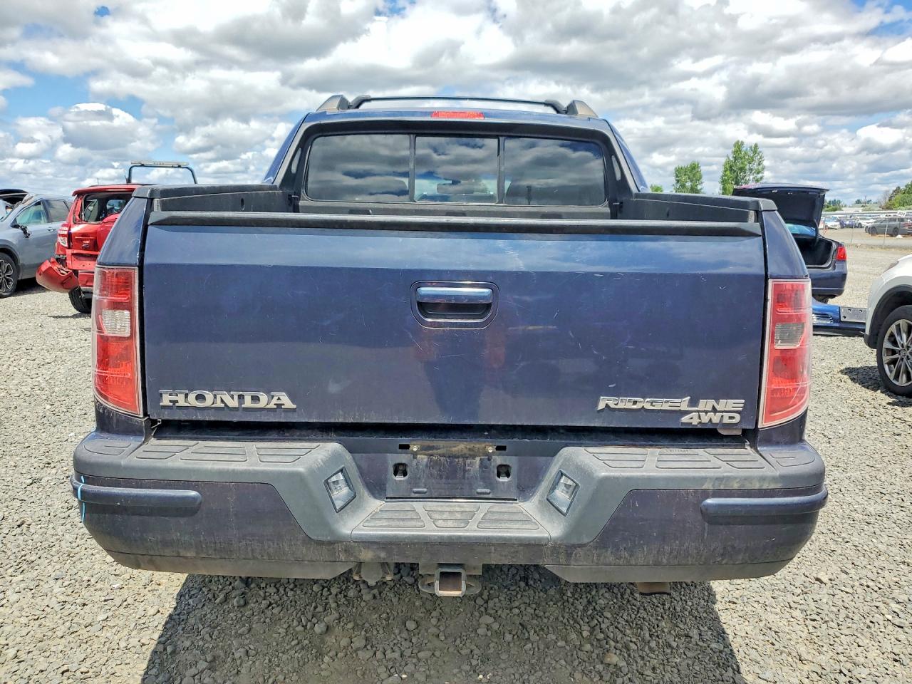 2011 Honda Ridgeline Rtl Charcoal vin: 5FPYK1F52BB003631