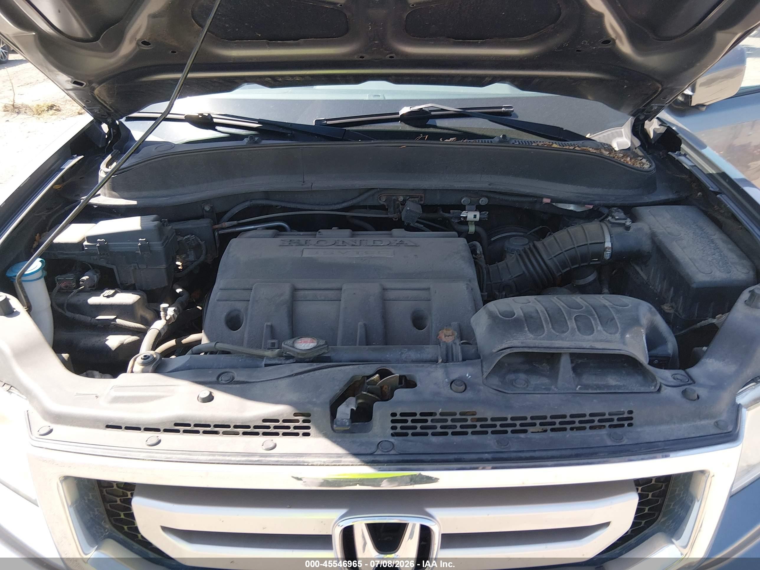 2011 Honda Ridgeline Rtl Gray vin: 5FPYK1F52BB455014