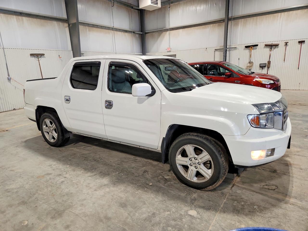 2012 Honda Ridgeline Rtl Белый vin: 5FPYK1F52CB001699