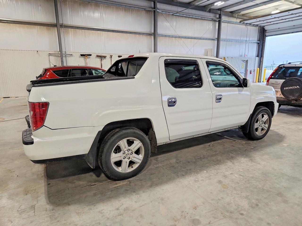 2012 Honda Ridgeline Rtl Белый vin: 5FPYK1F52CB001699