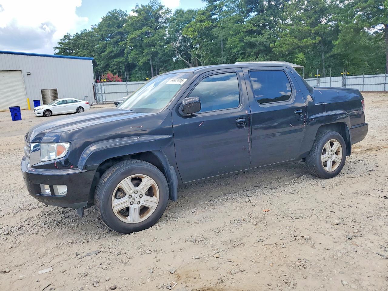 2012 Honda Ridgeline Rtl Black vin: 5FPYK1F52CB002903