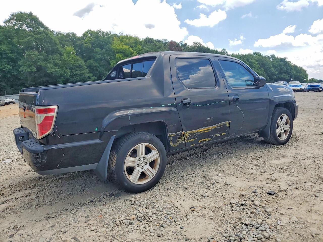 2012 Honda Ridgeline Rtl Black vin: 5FPYK1F52CB002903