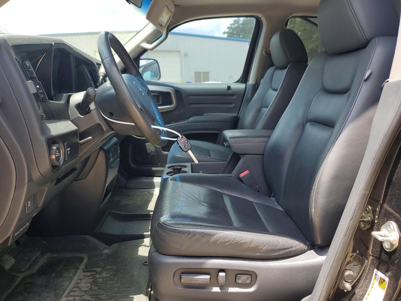 2012 Honda Ridgeline Rtl Black vin: 5FPYK1F52CB002903