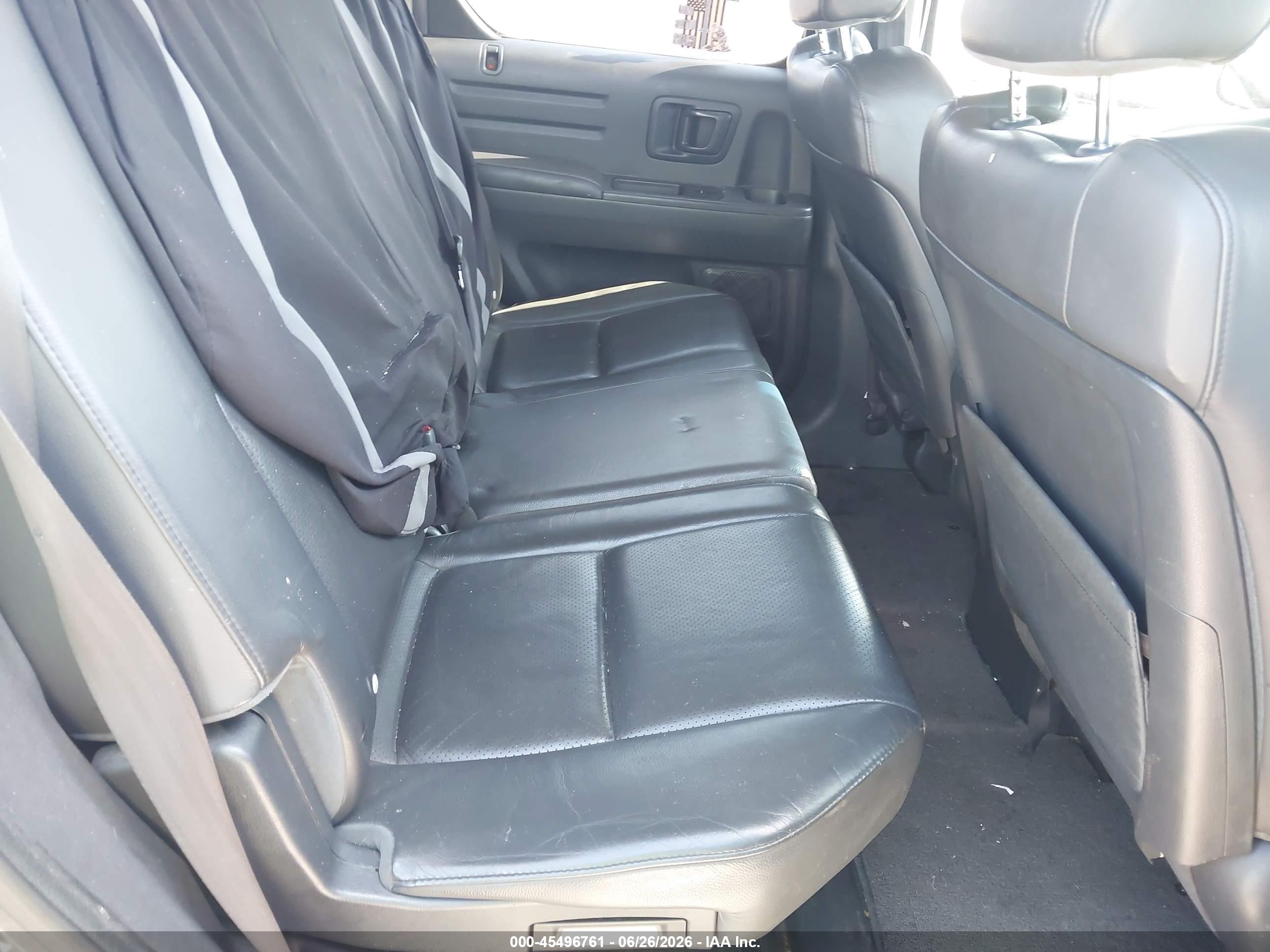 2012 Honda Ridgeline Rtl Gray vin: 5FPYK1F52CB451188