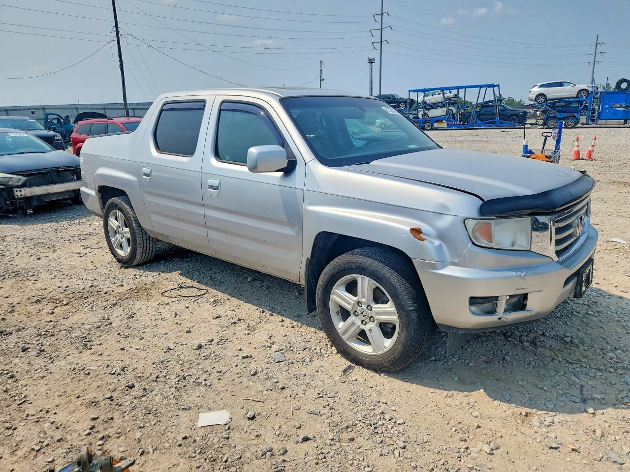 2012 Hond Ridgeline Silver vin: 5FPYK1F52CB454365