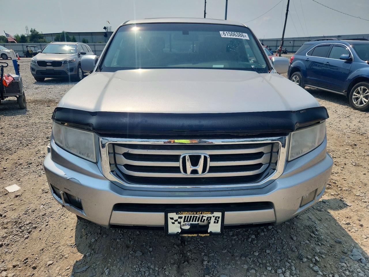2012 Hond Ridgeline Silver vin: 5FPYK1F52CB454365
