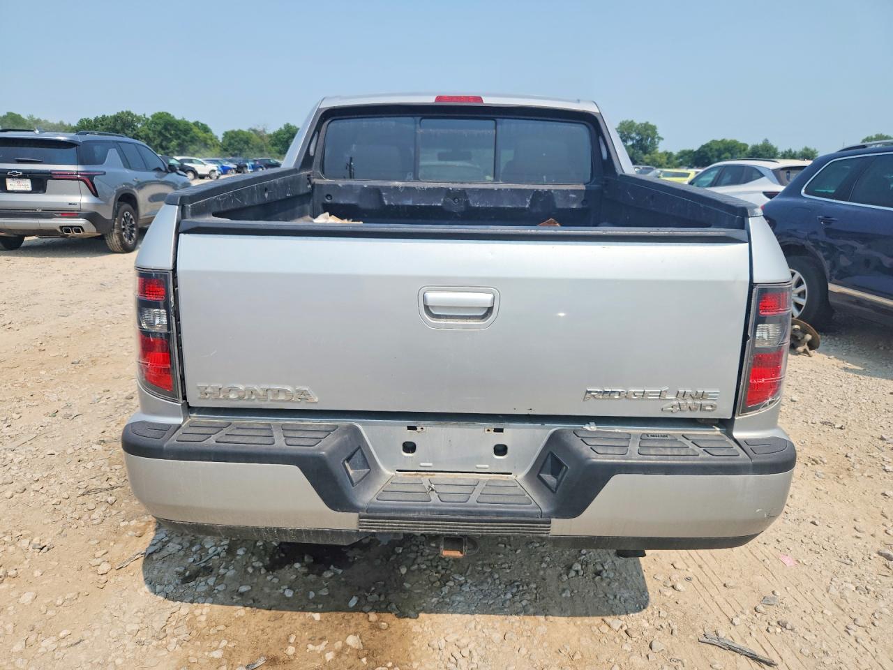 2012 Hond Ridgeline Silver vin: 5FPYK1F52CB454365