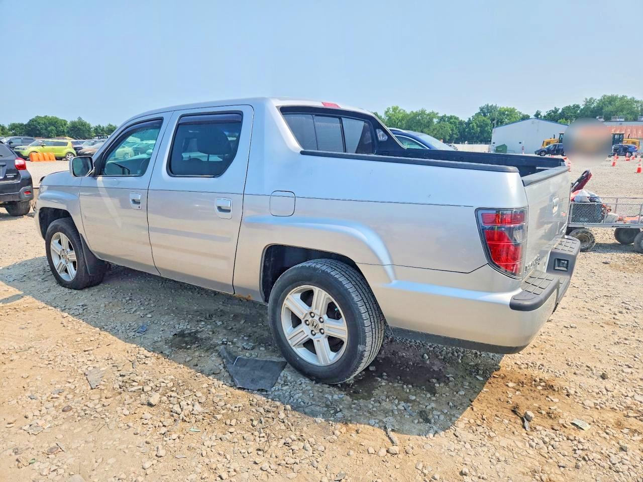 2012 Hond Ridgeline Silver vin: 5FPYK1F52CB454365