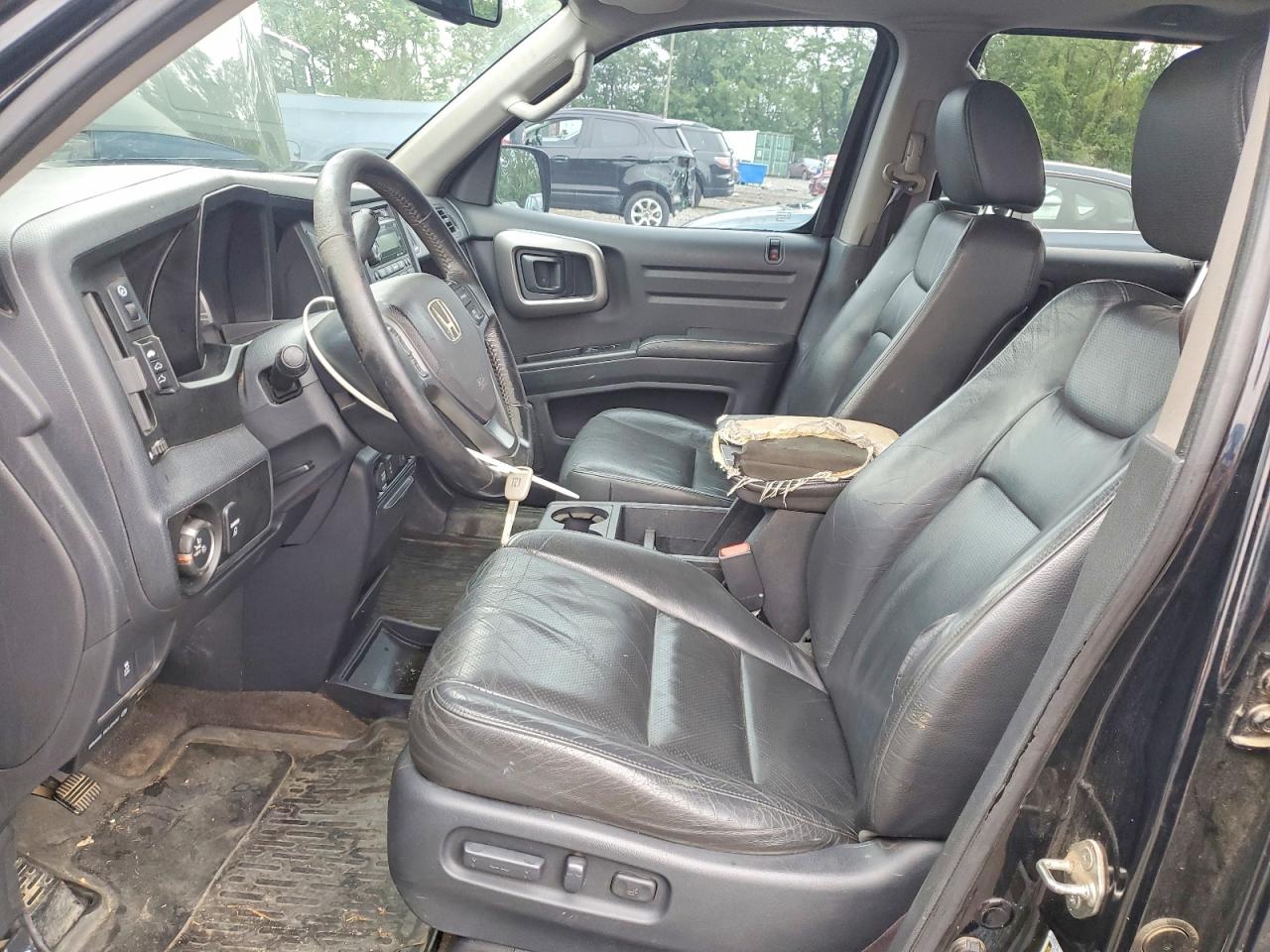 2013 Honda Ridgeline Rtl Black vin: 5FPYK1F52DB002885