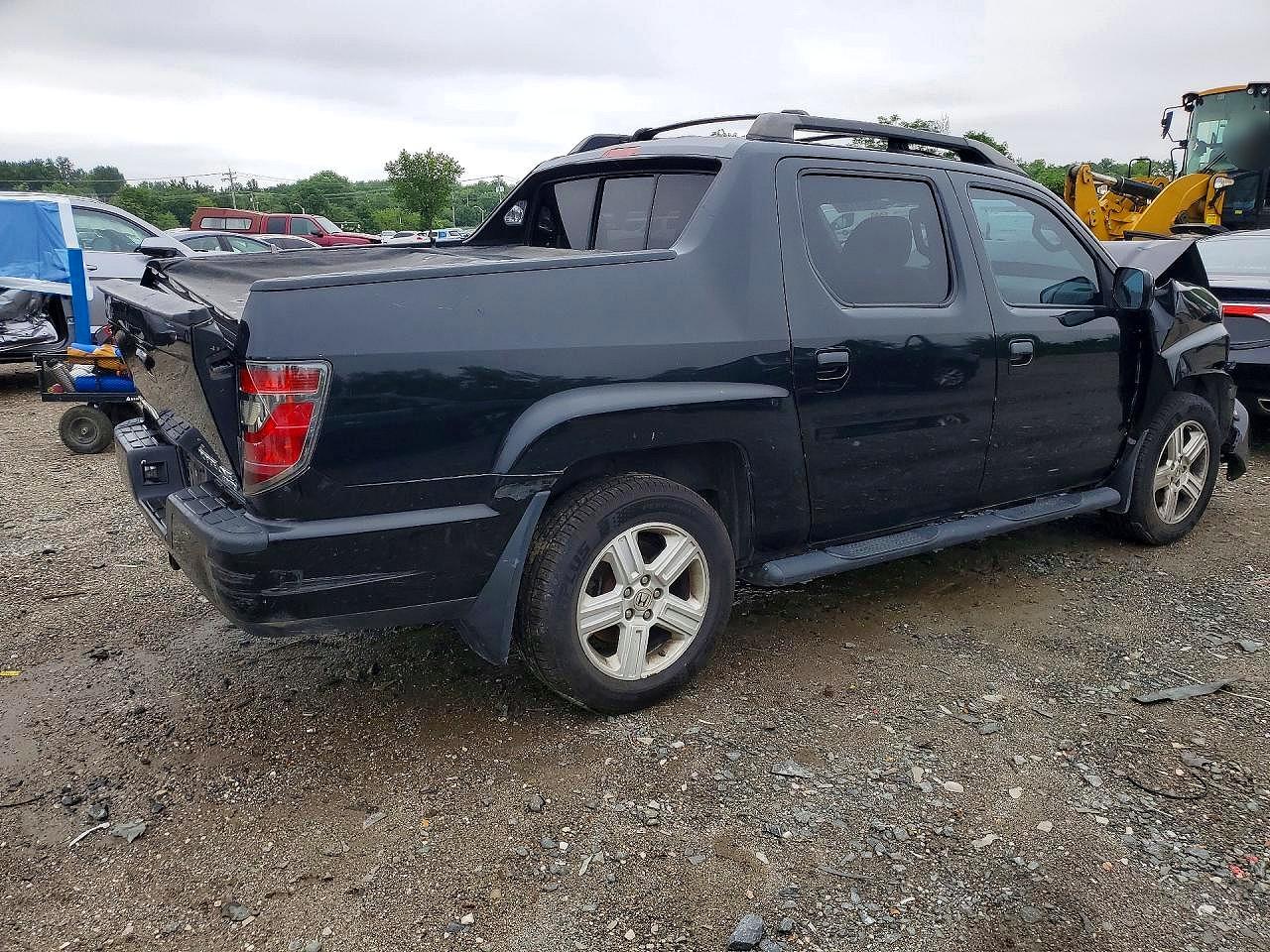 2013 Honda Ridgeline Rtl Black vin: 5FPYK1F52DB002885