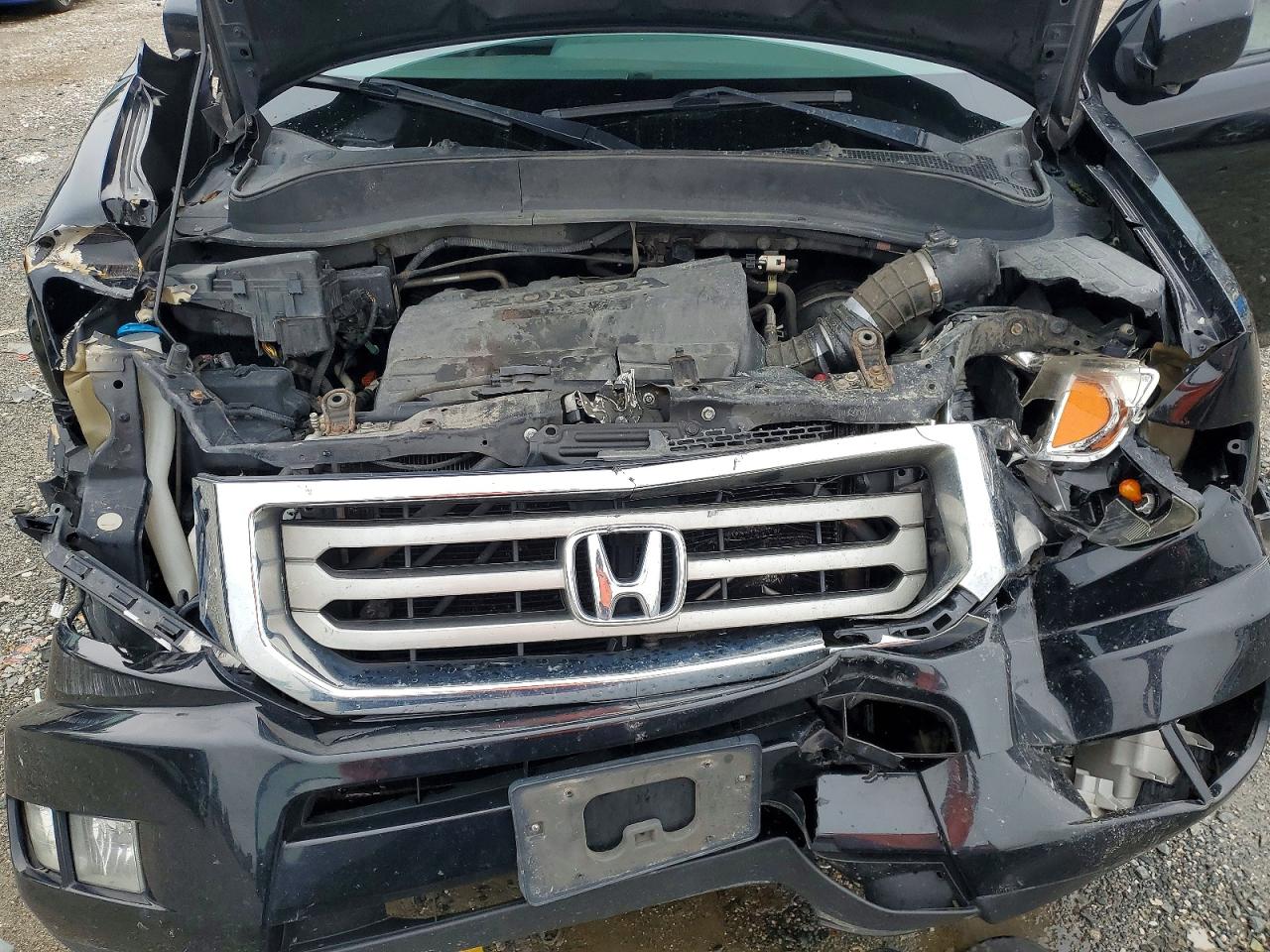 2013 Honda Ridgeline Rtl Black vin: 5FPYK1F52DB002885