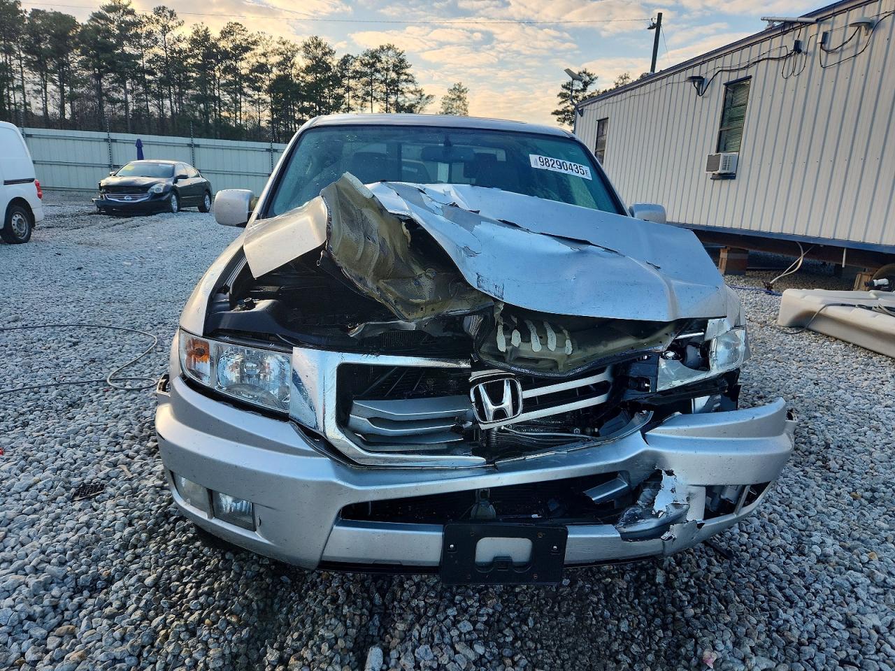 2013 Honda Ridgeline Rtl Серебряный vin: 5FPYK1F52DB006144