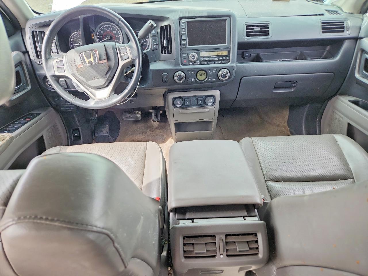 2013 Honda Ridgeline Rtl White vin: 5FPYK1F52DB011666