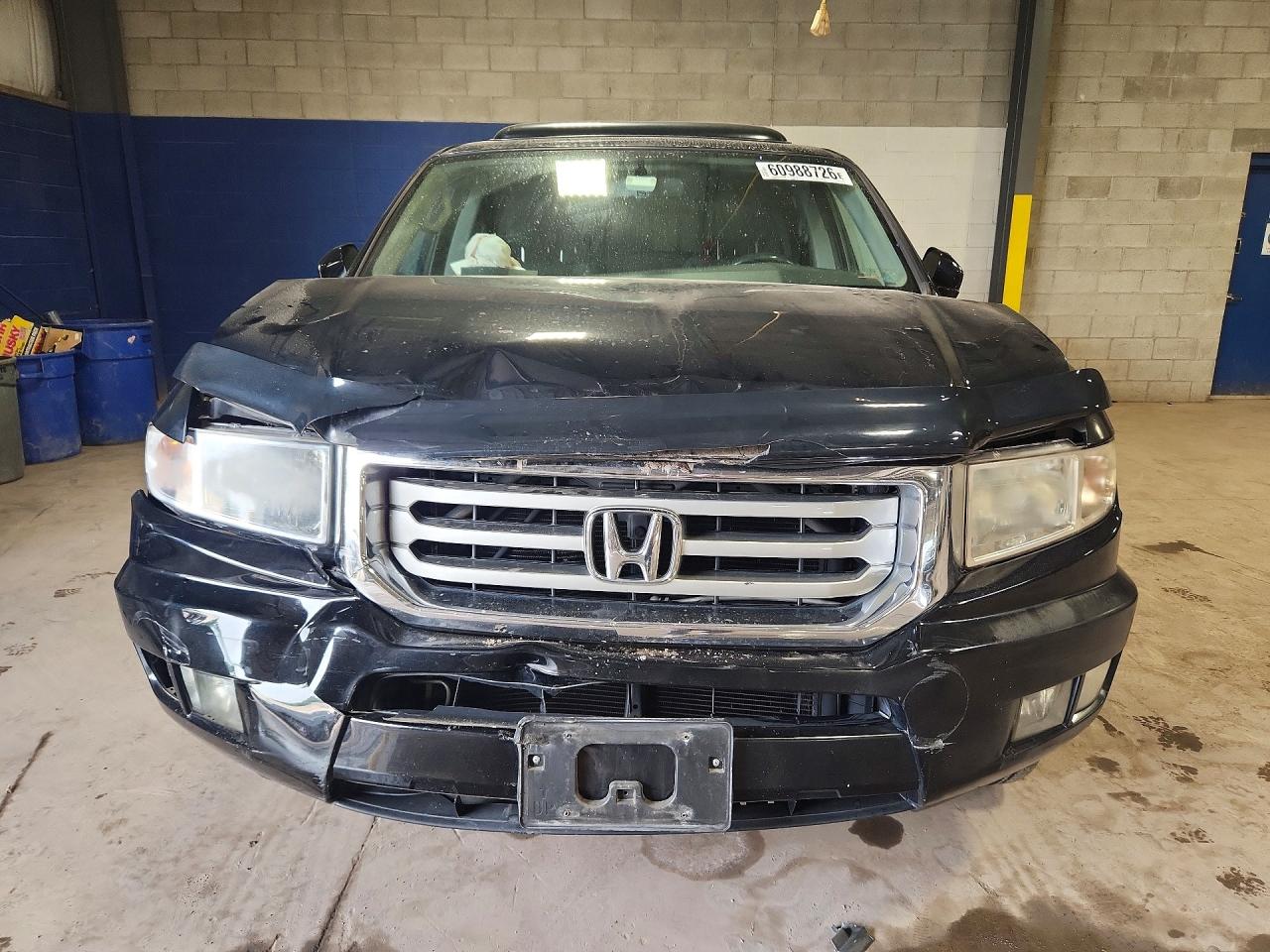 2013 Honda Ridgeline Rtl Black vin: 5FPYK1F52DB013367