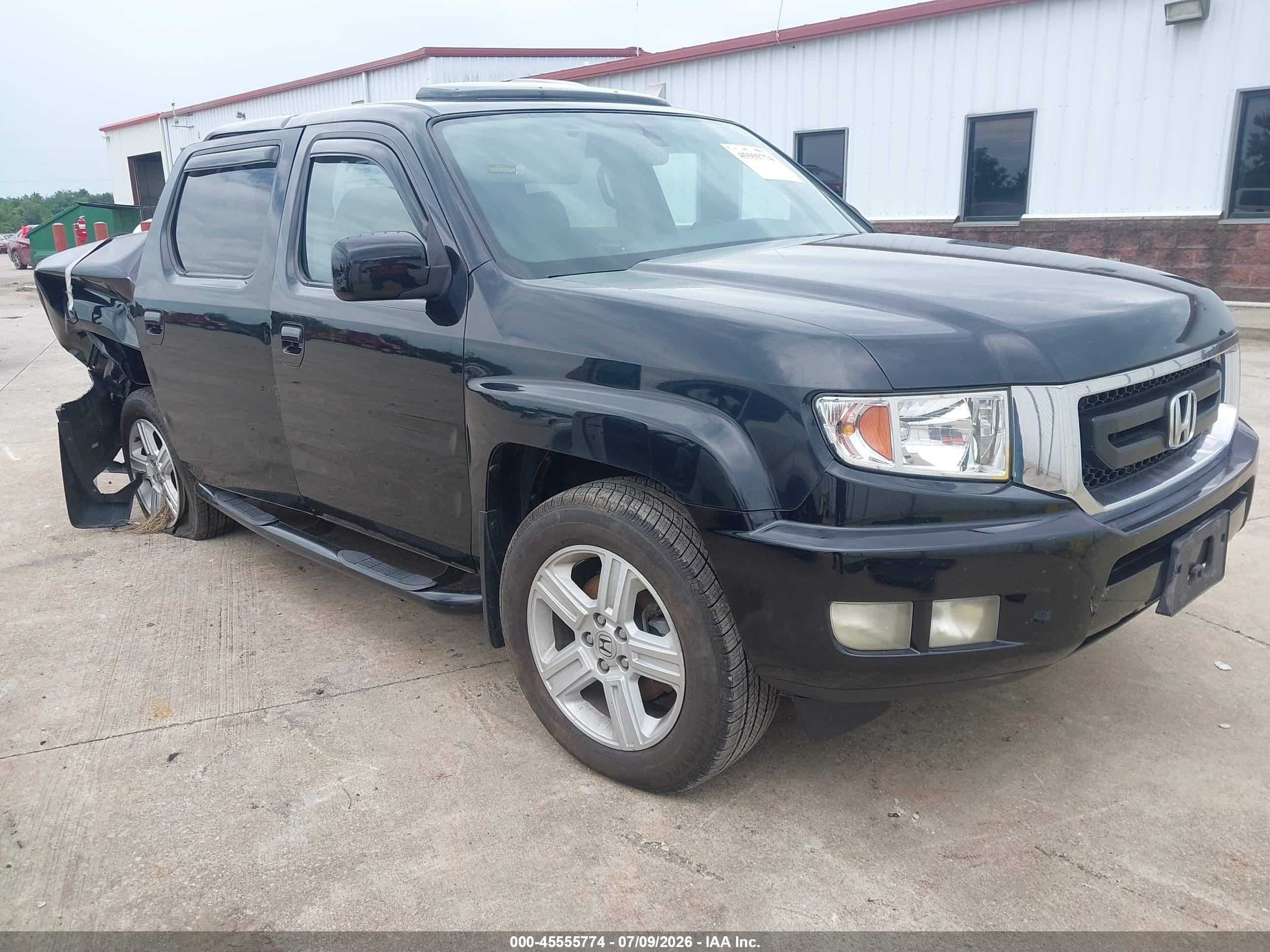 2013 Honda Ridgeline Rtl Black vin: 5FPYK1F52DB018133