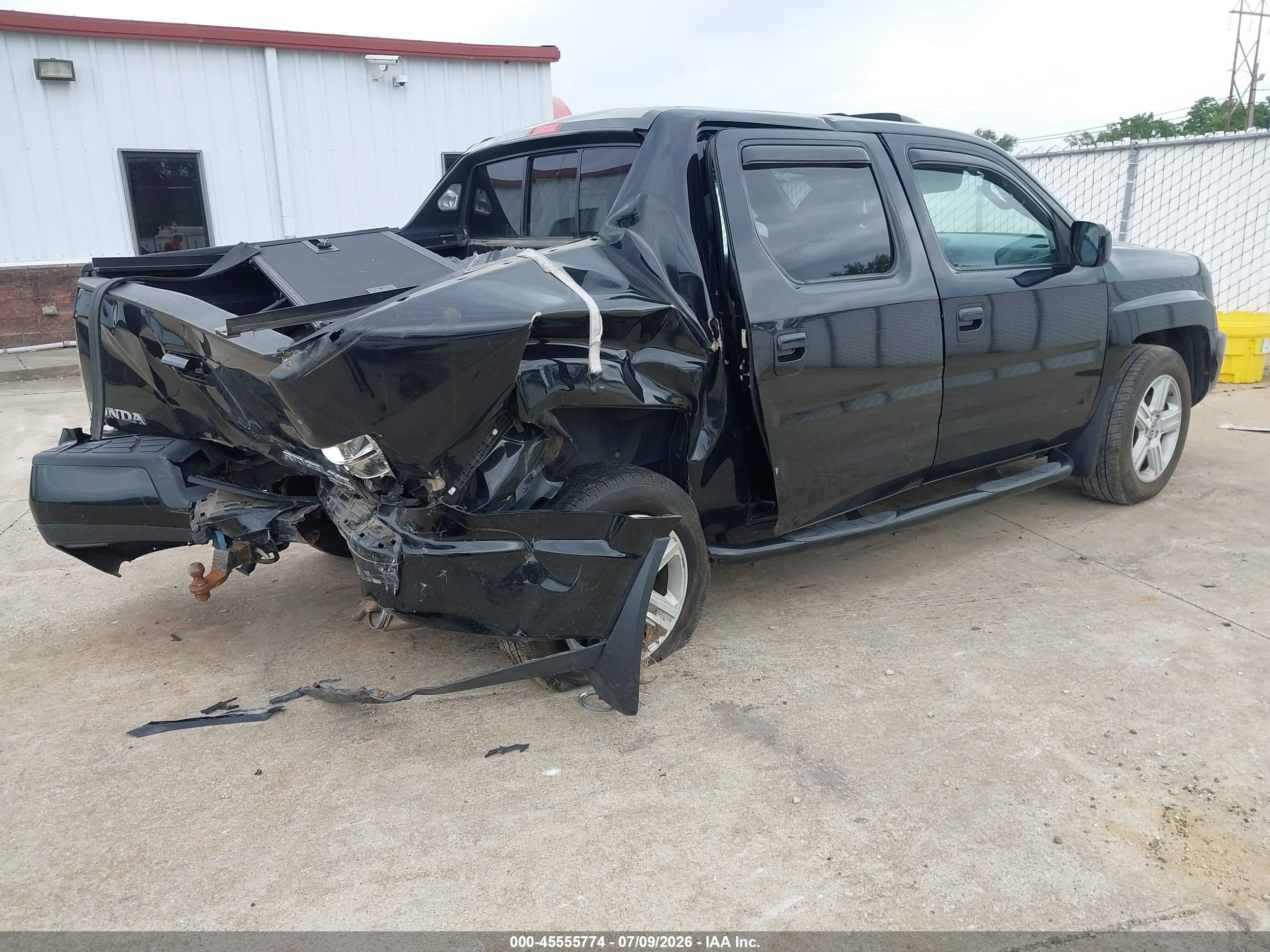 2013 Honda Ridgeline Rtl Black vin: 5FPYK1F52DB018133