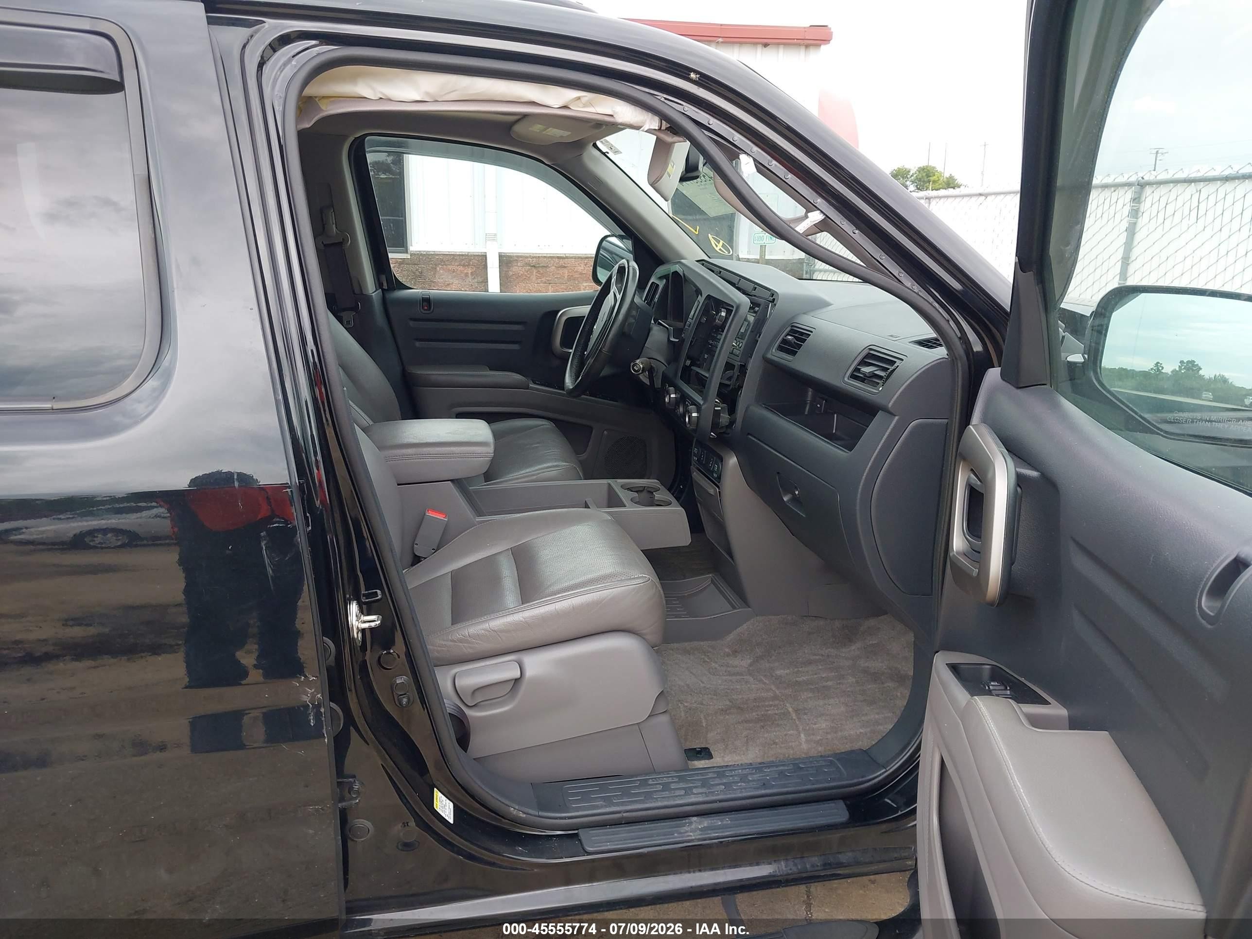 2013 Honda Ridgeline Rtl Black vin: 5FPYK1F52DB018133