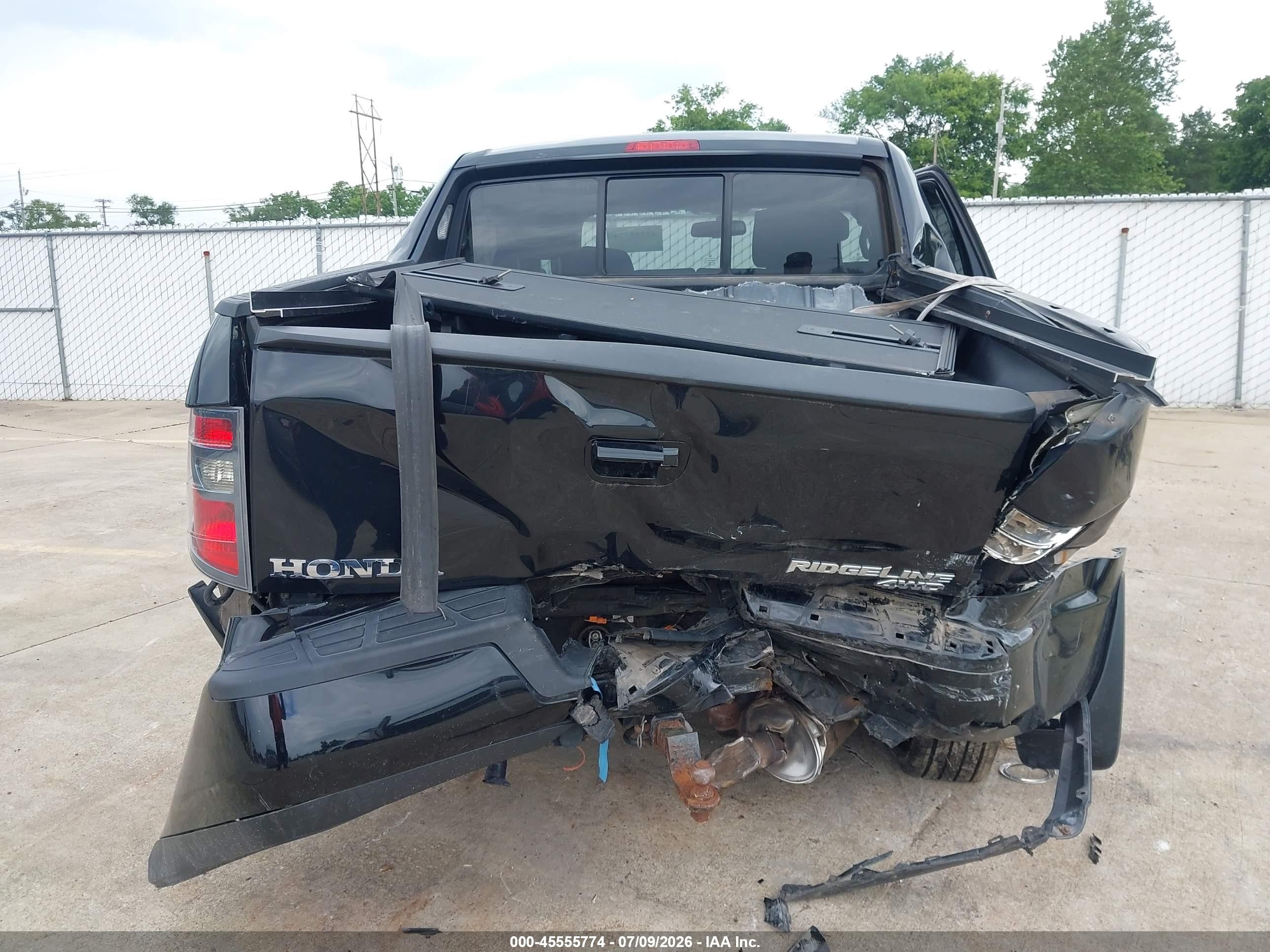 2013 Honda Ridgeline Rtl Black vin: 5FPYK1F52DB018133