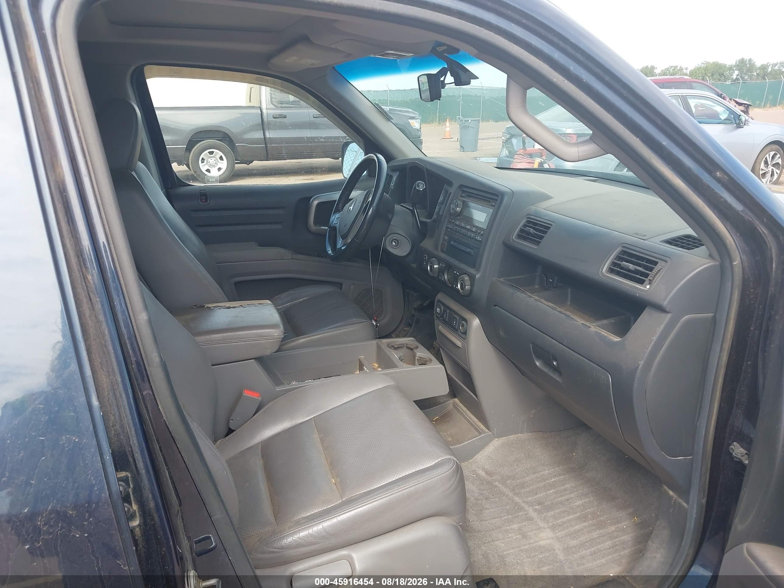 2010 Honda Ridgeline Rtl Синий vin: 5FPYK1F53AB004494