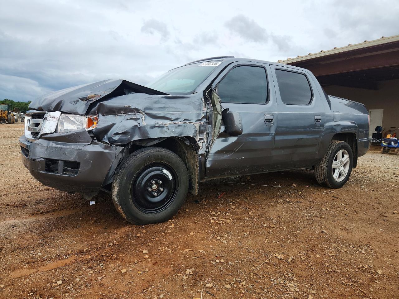 2010 Honda Ridgeline Rtl Серый vin: 5FPYK1F53AB005385