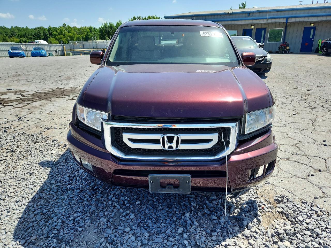 2011 Honda Ridgeline Rtl Бордовый vin: 5FPYK1F53BB010054