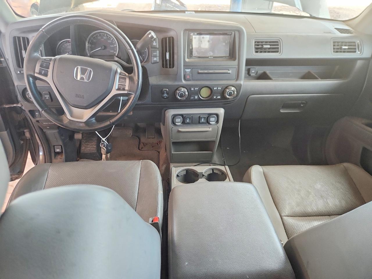 2012 Honda Ridgeline Rtl Серый vin: 5FPYK1F53CB001579