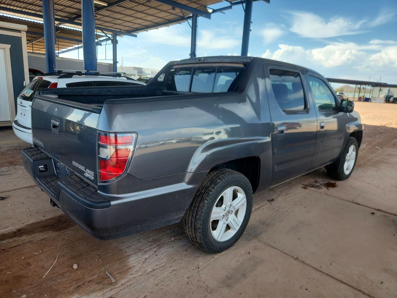 2012 Honda Ridgeline Rtl Серый vin: 5FPYK1F53CB001579