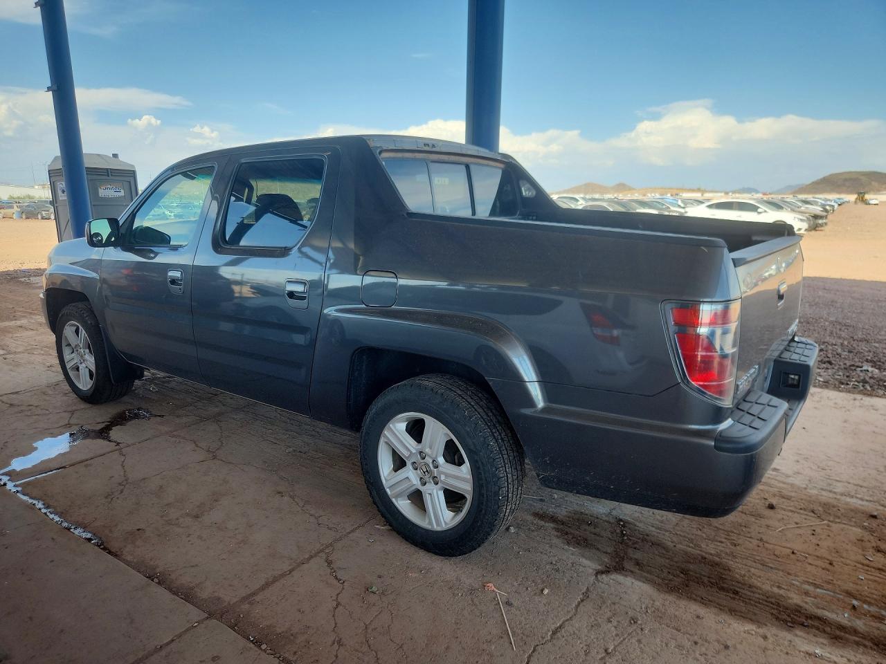 2012 Honda Ridgeline Rtl Серый vin: 5FPYK1F53CB001579